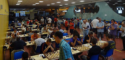 Mare di Fano 2012 - panoramica della sala di gioco